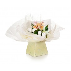 Neutral Peekaboo Baby Shower Clothing Bouquet 